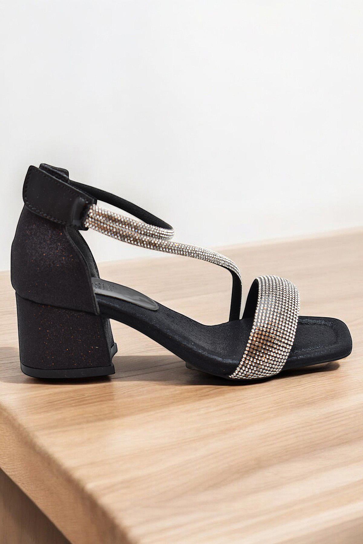 355 Abiye Kız Çocuk Topuklu Ayakkabı Kız Çocuk Nişan Abiye Ayakkabısı - Görsel 7