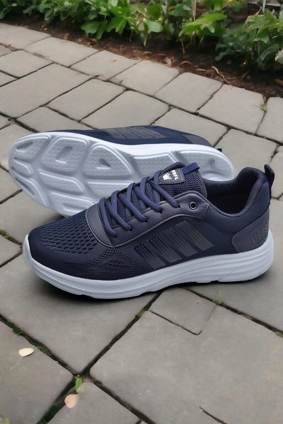 4310 Tam Ortopedik Taban Erkek Spor Ayakkabı Yazlık Hafif Eva Taban Günlük Erkek Spor Ayakkabı - Görsel 3