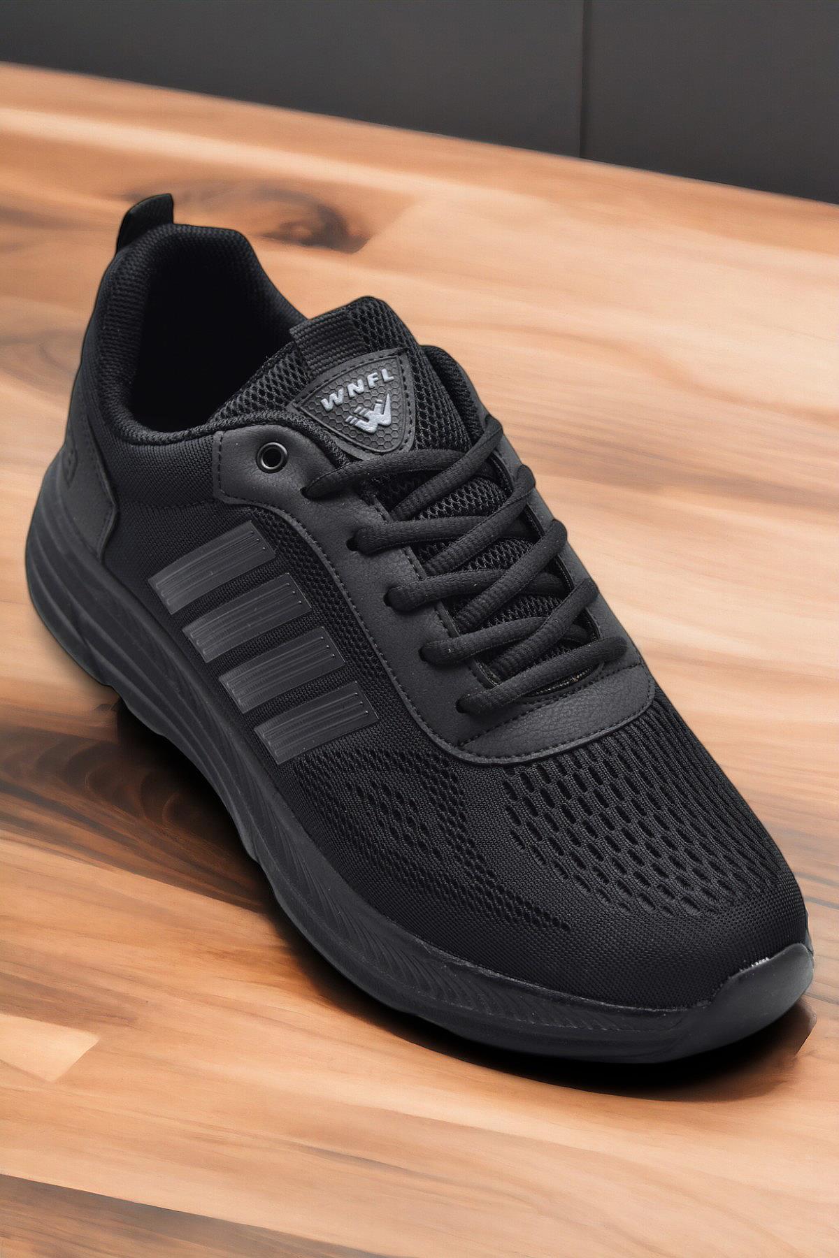 Ispartalılar Ispartalılar Siyah 4310 Tam Ortopedik Taban Erkek Spor Ayakkabı Yazlık Hafif Eva Taban Günlük Erkek Spor Ayakkabı Sneaker | Flo Siyah - 2. görsel