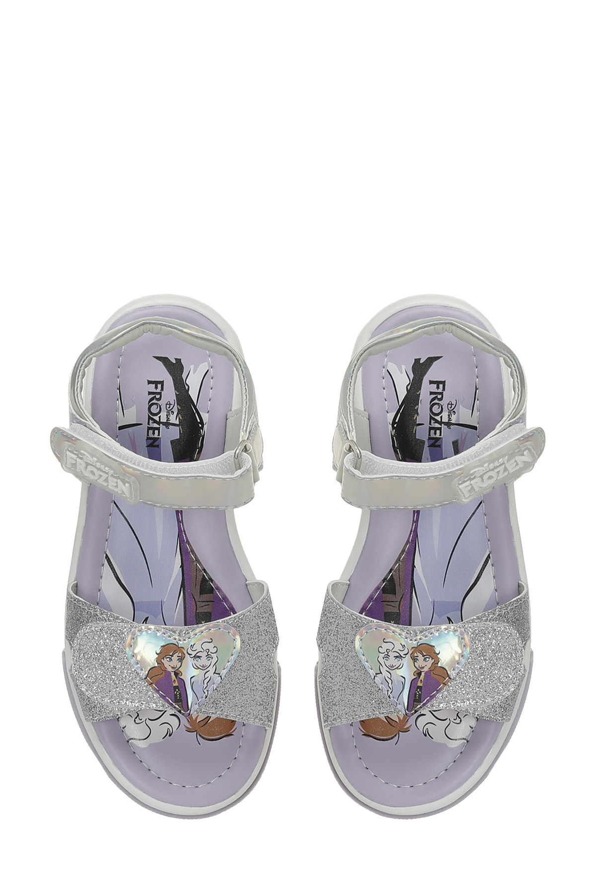 ADEN.P5FX Lila Kız Çocuk Sandalet - Görsel 5