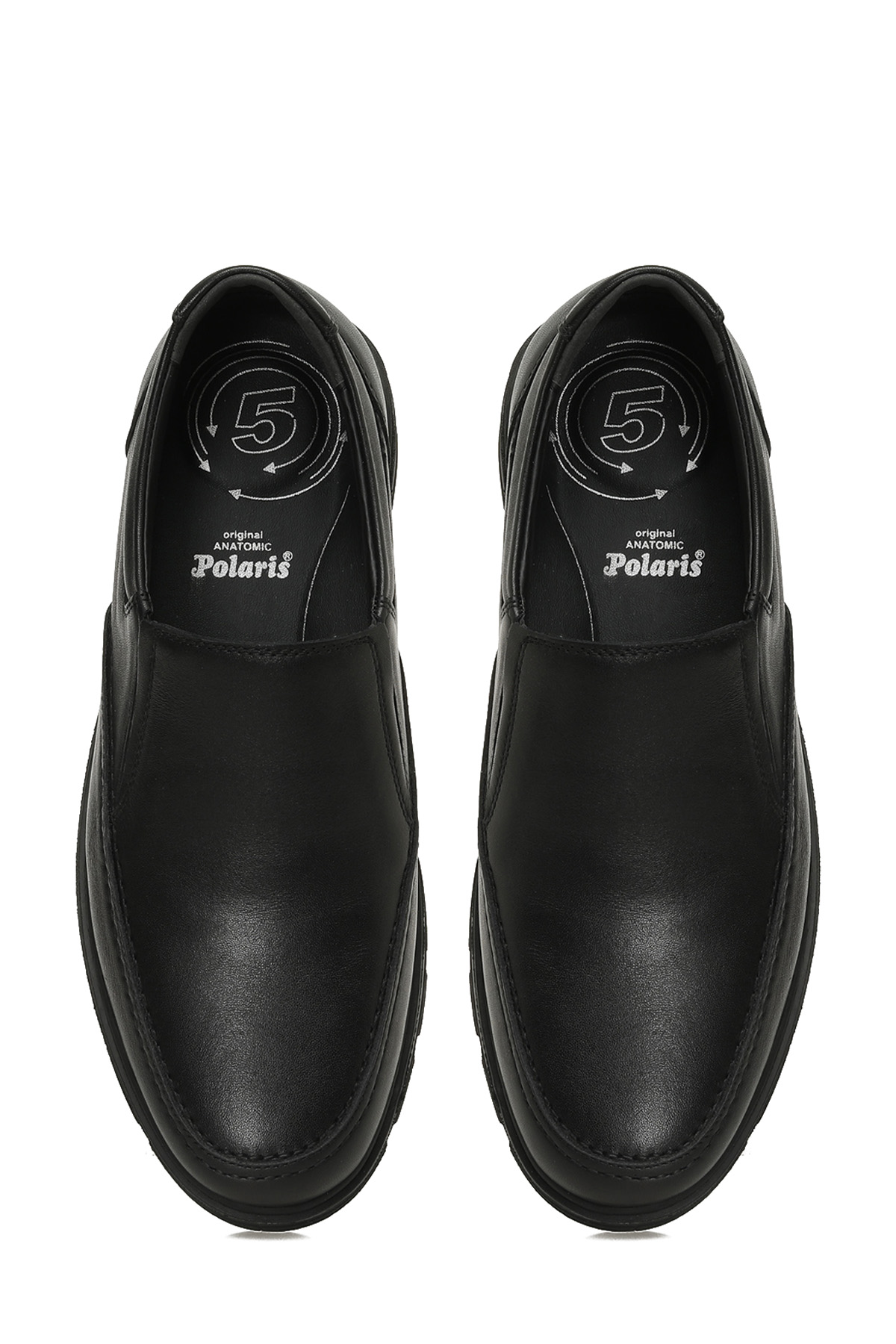 107080.M 5PR Siyah Erkek Rahat Ayakkabı - Görsel 6