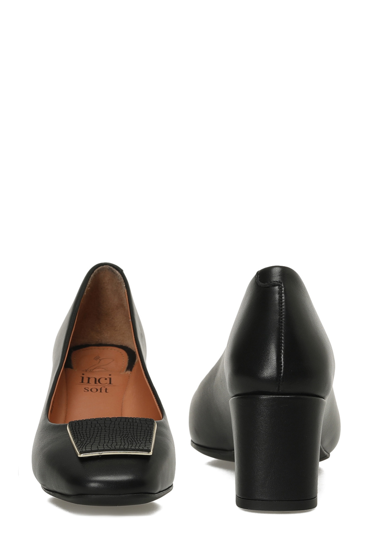INCI VALLEY 5PR Siyah Kadın Topuklu Ayakkabı - Görsel 6