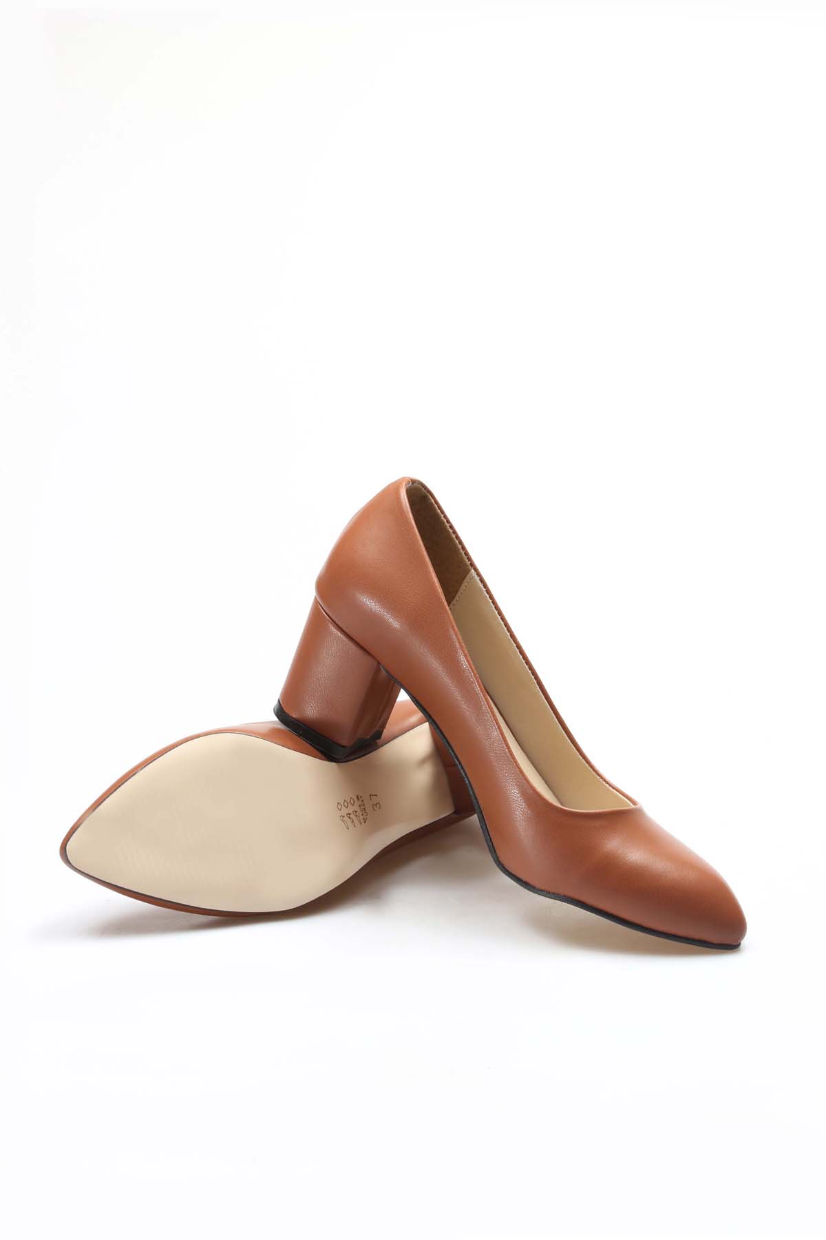 Kadın Kalın Topuklu Ayakkabı 961ZA559 - Görsel 6