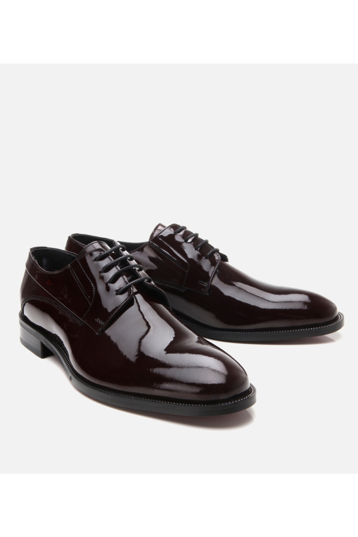 Hotiç Siyah Hotiç Hotiç Rugan Erkek Deri Şık Klasik Ayakkabı