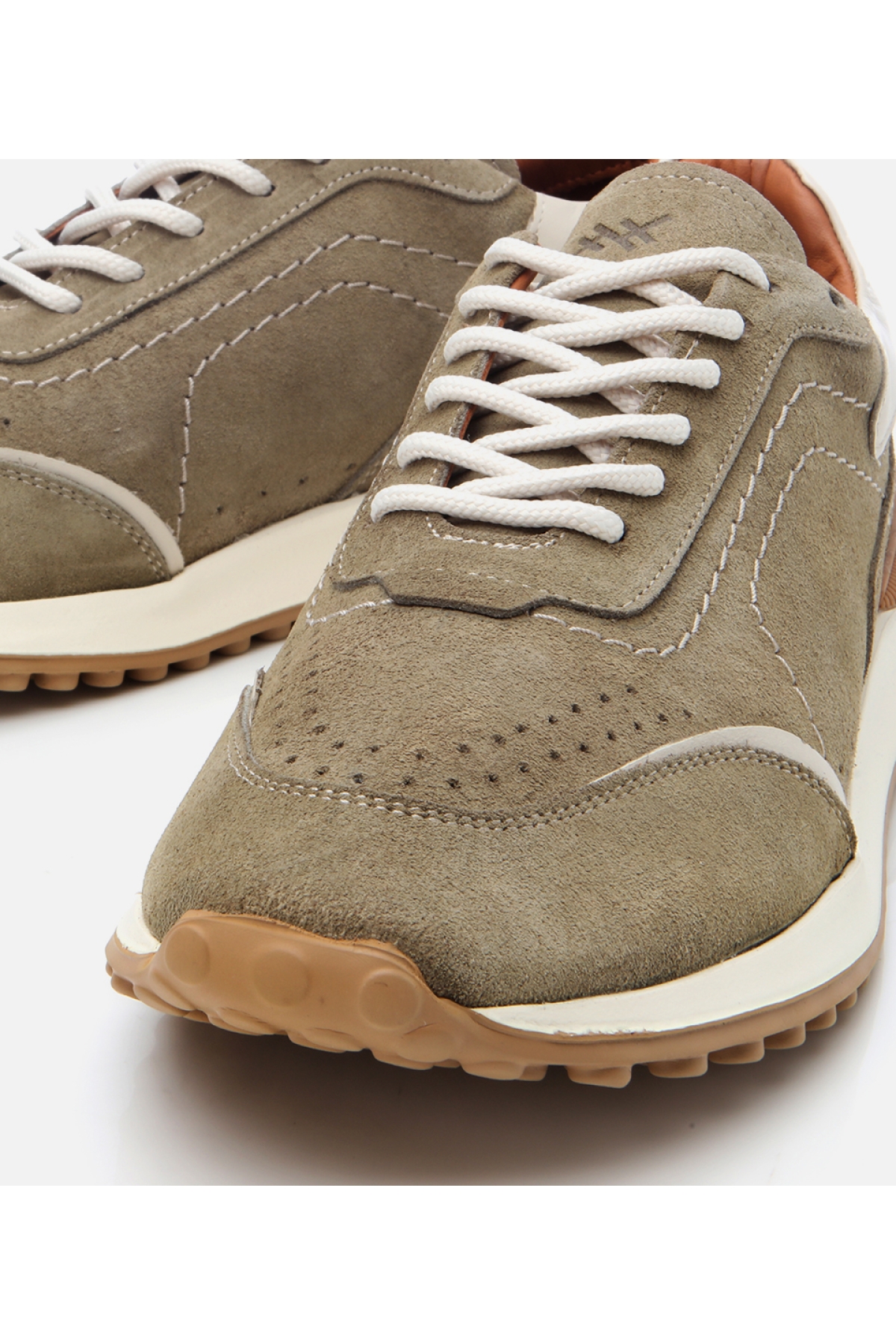 Hotiç Bej Hotiç Süet Deri Erkek Ultra Hafif Tabanlı Spor Ayakkabı
