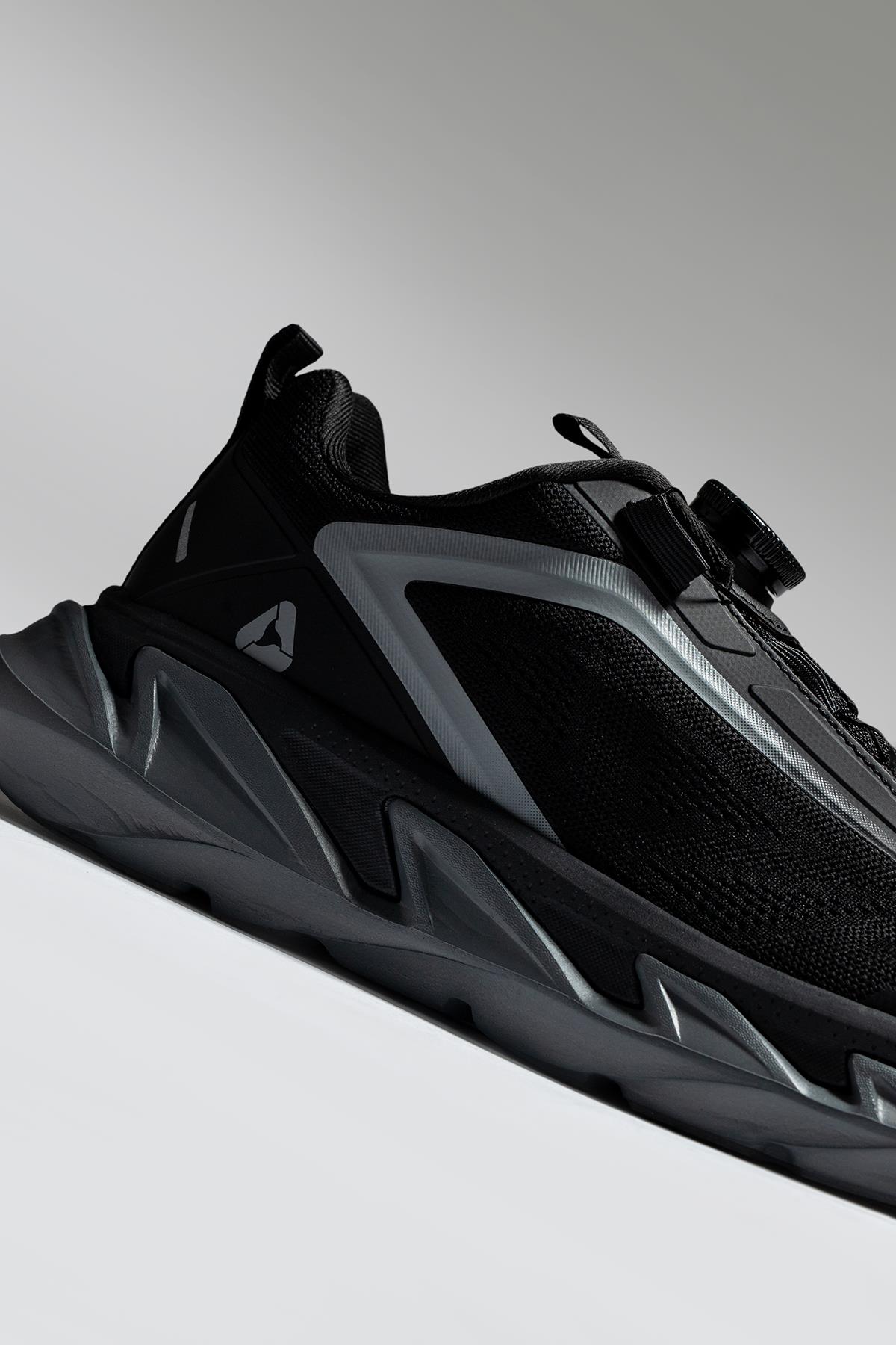 Nefes Alabilen File Yapı, Hafif EVA Taban, Bağcıklı Günlük Ayakkabı - Görsel 3