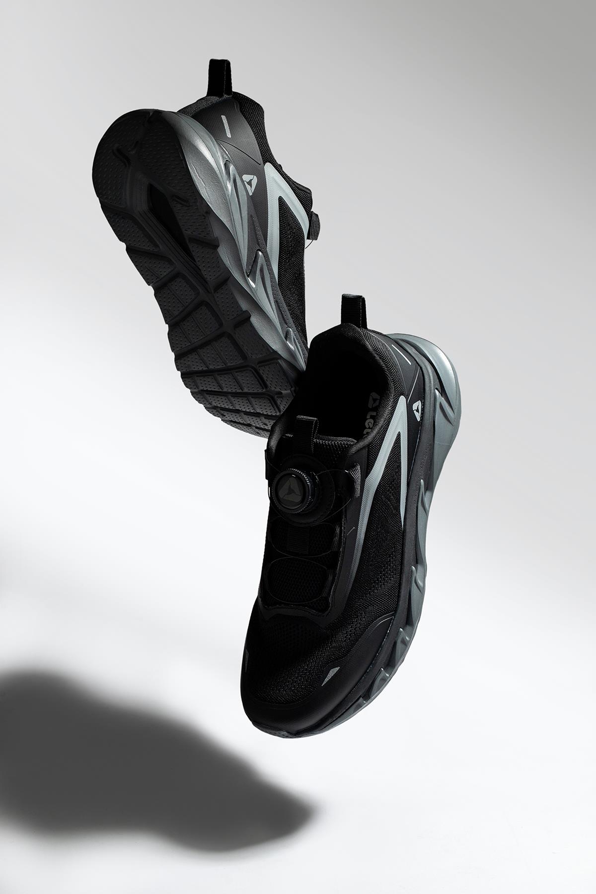 Nefes Alabilen File Yapı, Hafif EVA Taban, Bağcıklı Günlük Ayakkabı - Görsel 8