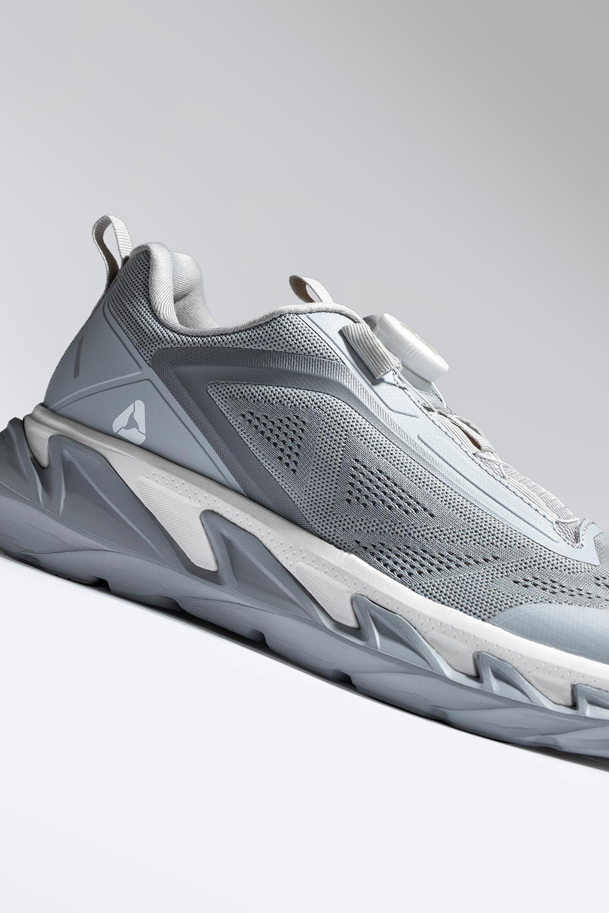 Nefes Alabilen File Yapı, Hafif EVA Taban, Bağcıklı Günlük Ayakkabı - Görsel 3