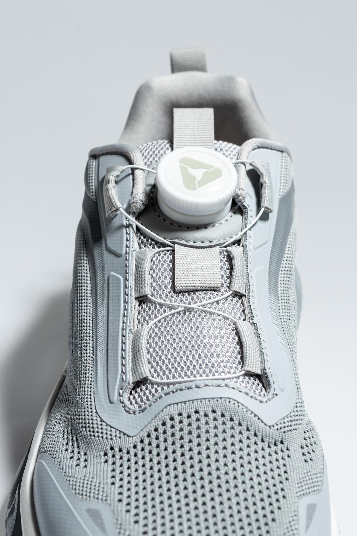 Nefes Alabilen File Yapı, Hafif EVA Taban, Bağcıklı Günlük Ayakkabı - Görsel 4