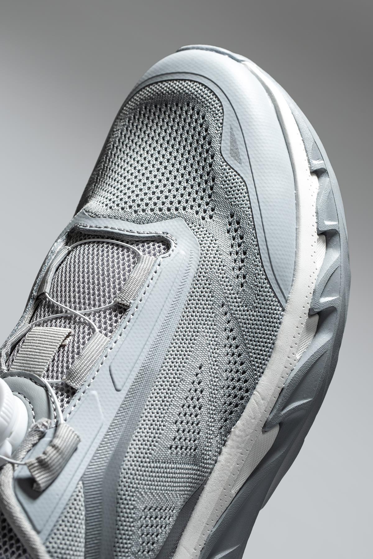 Nefes Alabilen File Yapı, Hafif EVA Taban, Bağcıklı Günlük Ayakkabı - Görsel 5