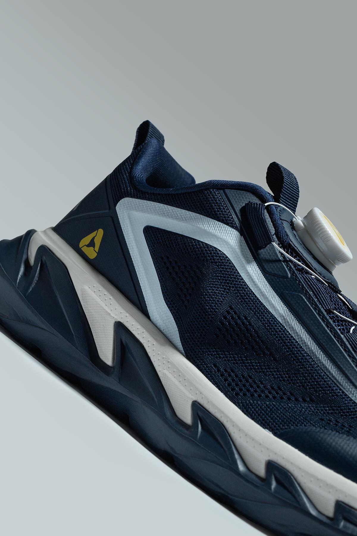 Nefes Alabilen File Yapı, Hafif EVA Taban, Bağcıklı Günlük Ayakkabı - Görsel 4