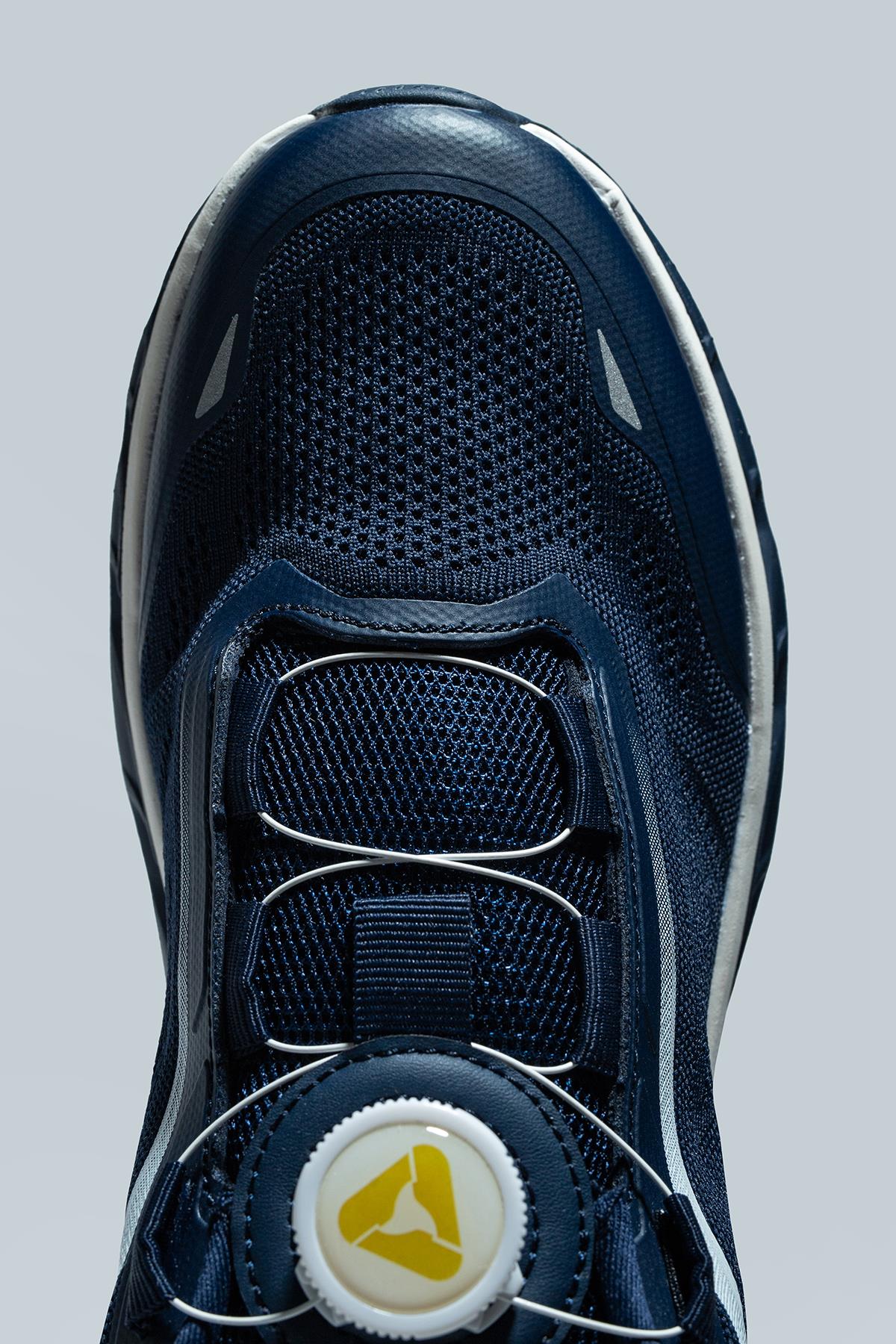 Nefes Alabilen File Yapı, Hafif EVA Taban, Bağcıklı Günlük Ayakkabı - Görsel 7