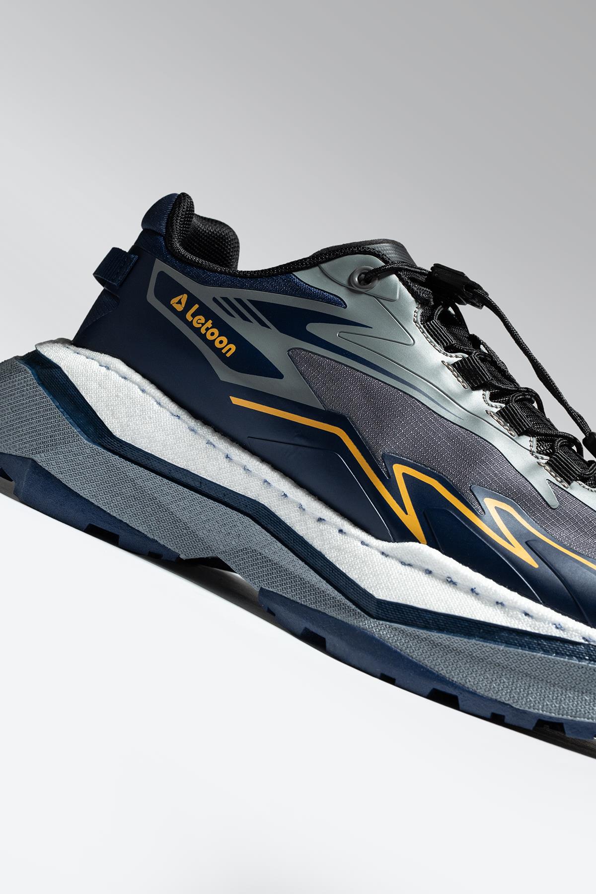 Hafif Tabanlı, Nefes Alabilen, Konforlu Günlük Sneaker - Görsel 3