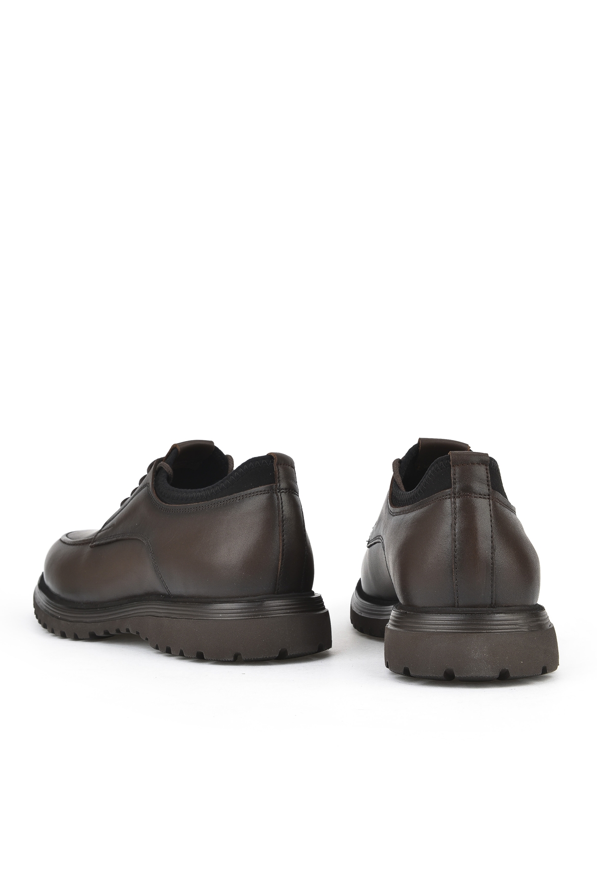 Erkek Hakiki Deri Ayakkabı 153498Z17331 Kahve - Görsel 4