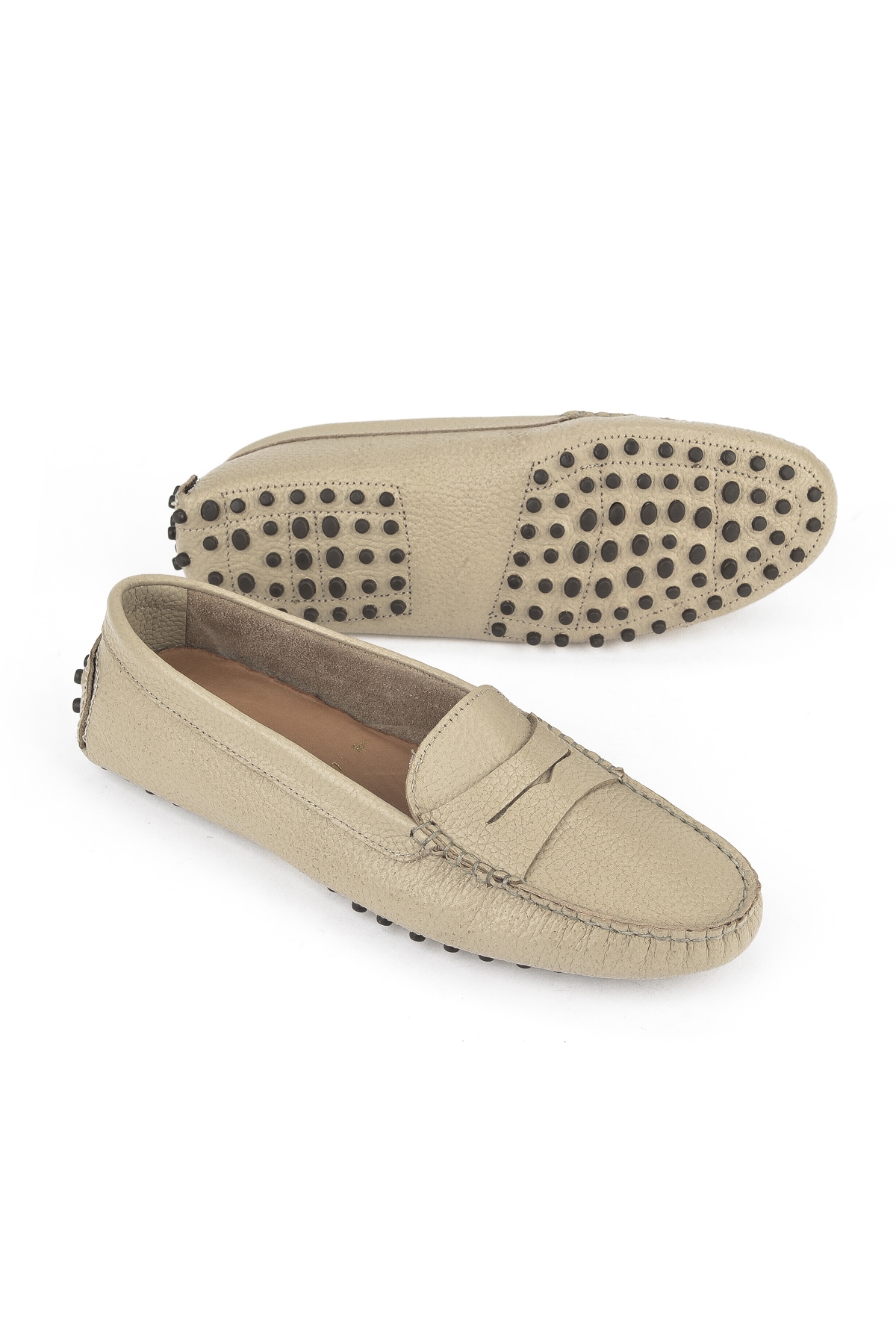 Kadın Hakiki Deri Ayakkabı 1511030Z360 Bej - Görsel 5