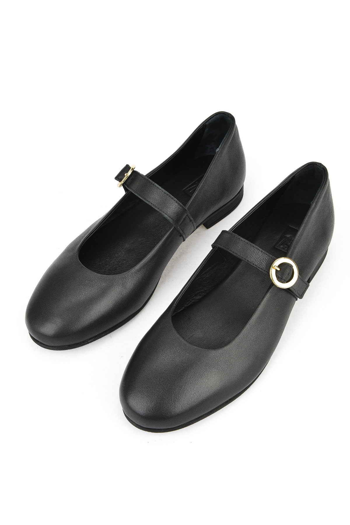 Hakiki Deri Kadın Ayakkabı 1511033Z2563 Siyah - Görsel 6