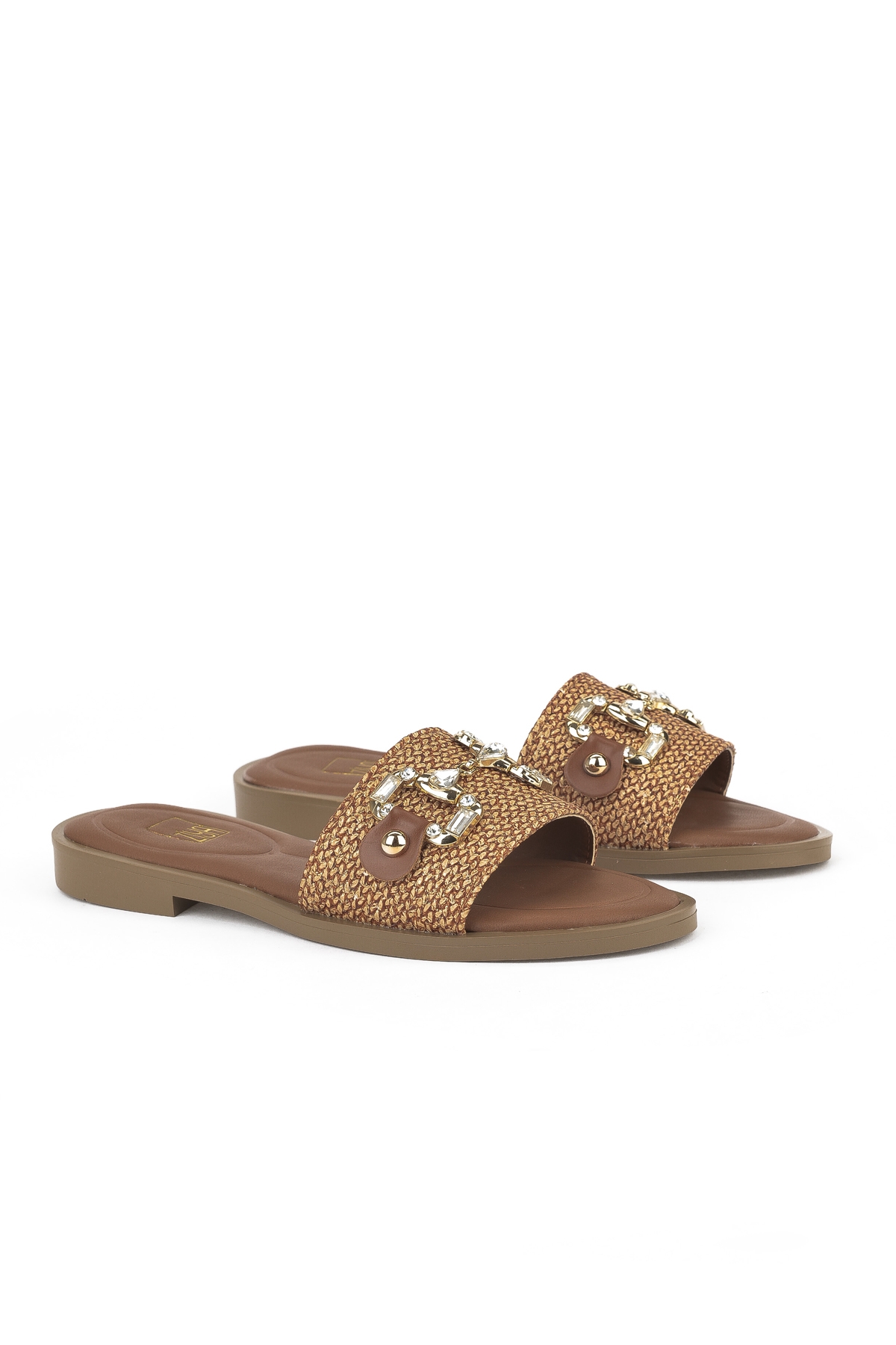 Hasır Kadın Terlik 1511044Z5001 Taba - Görsel 3