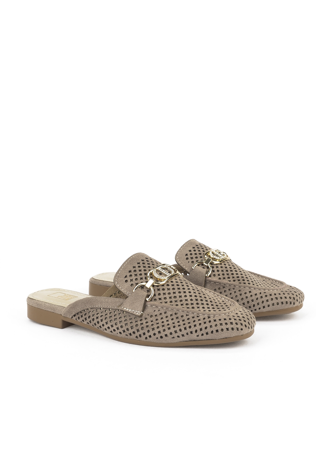 Kadın Terlik 1511044Z5002 Vizon - Görsel 3