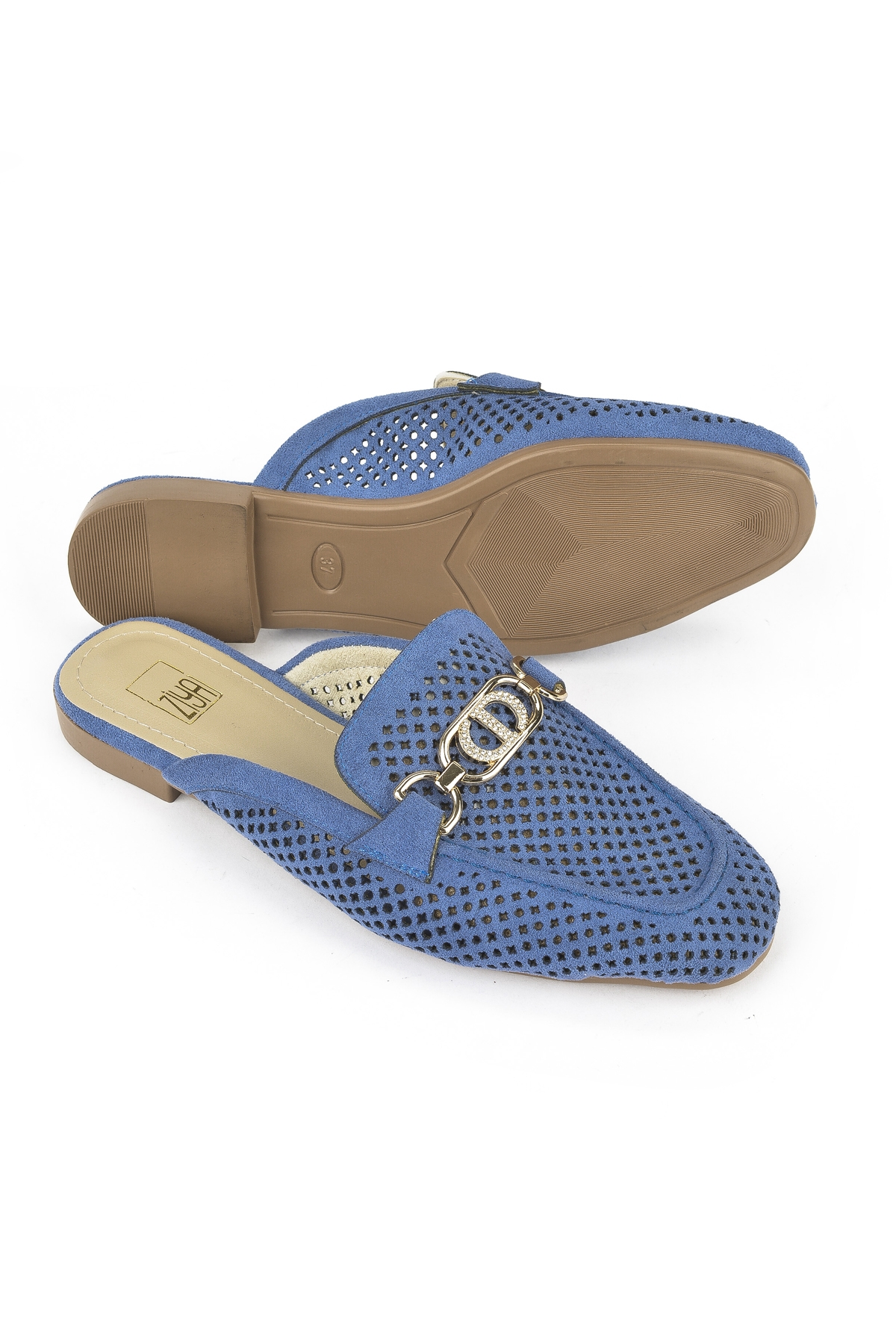 Kadın Terlik 1511044Z5002 Mavi - Görsel 6