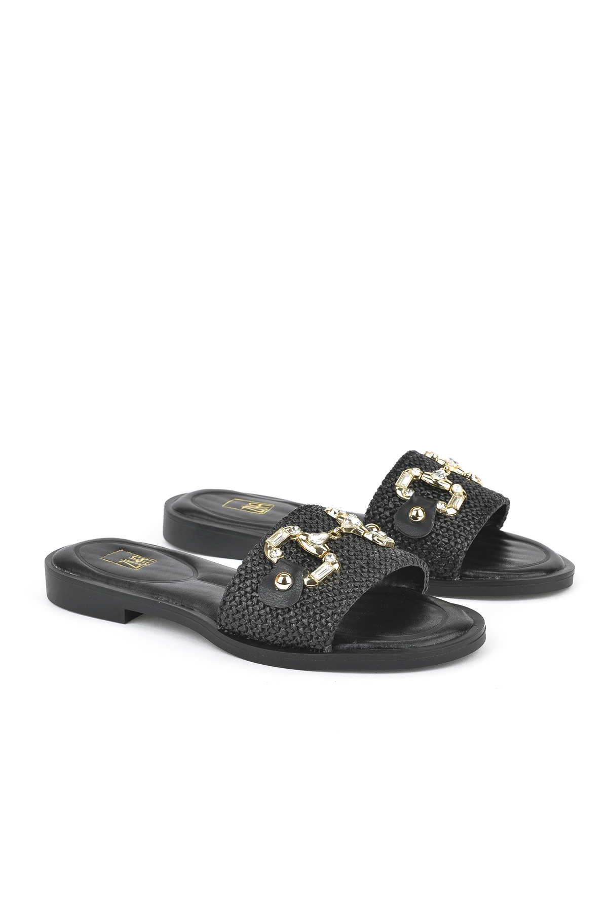 Hasır Kadın Terlik 1511044Z5001 Siyah - Görsel 3