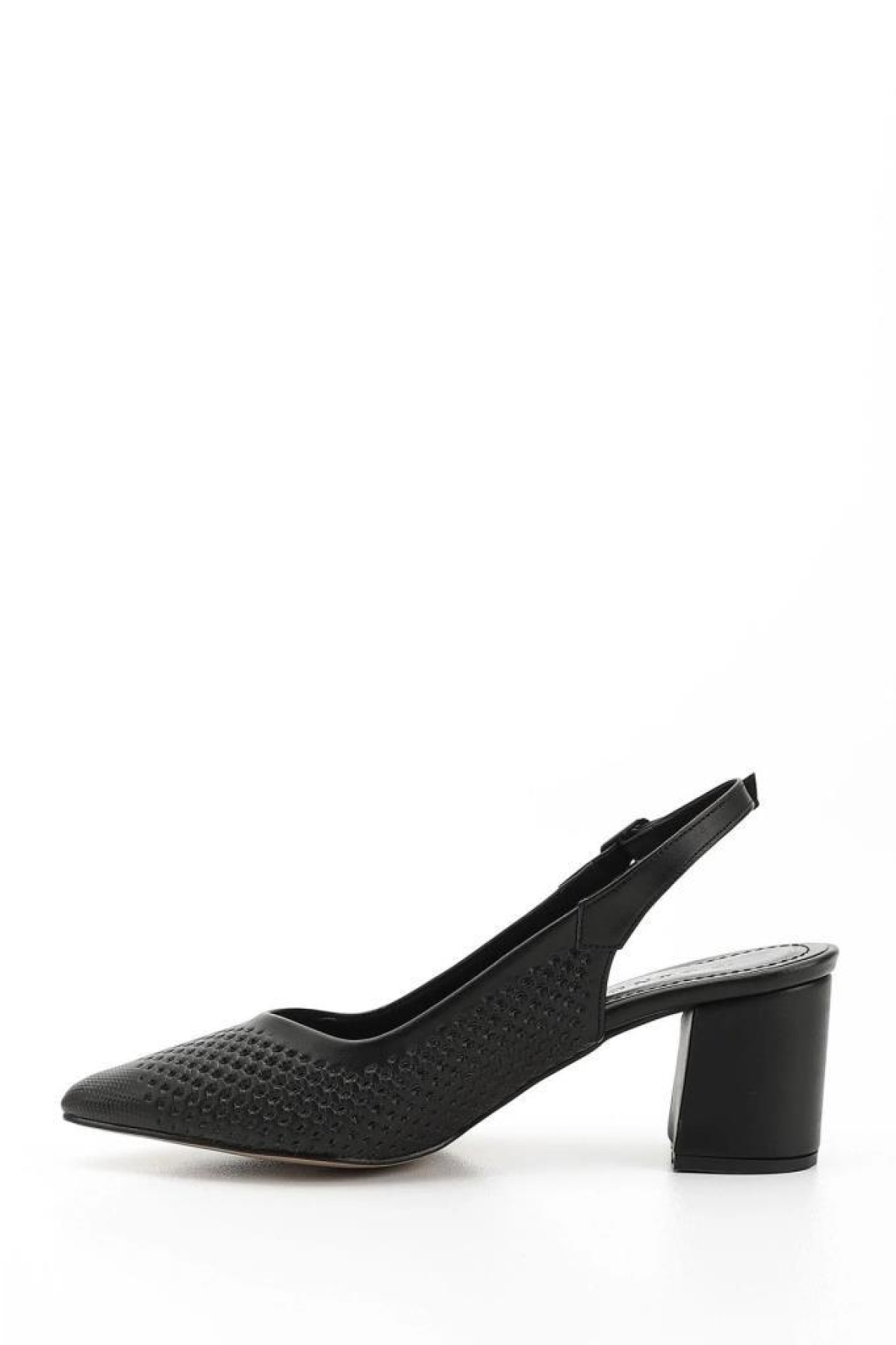 Pisagor Ps-32470 Kadın Arkası Açık Topuklu Ayakkabı - Görsel 4