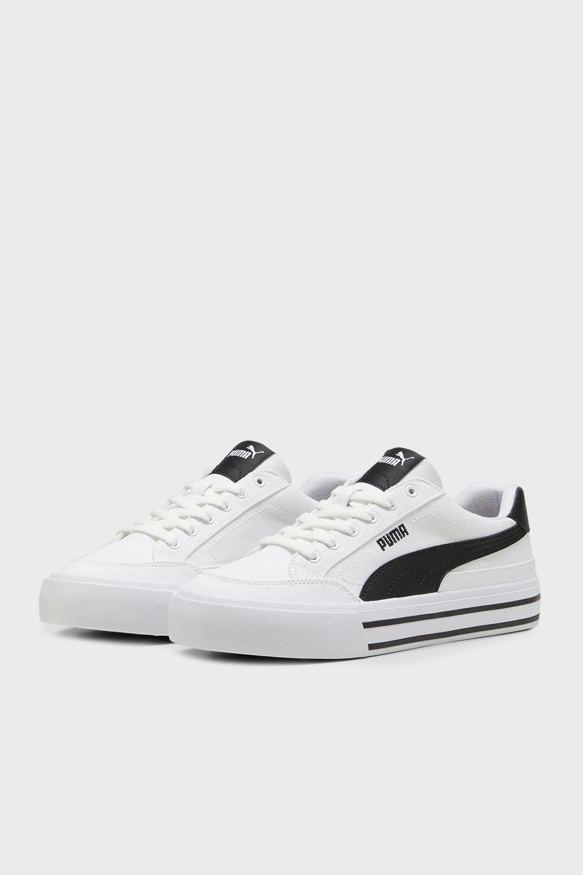 Unisex Ayakkabı 39635302 BEYAZ-SİYAH - Görsel 4