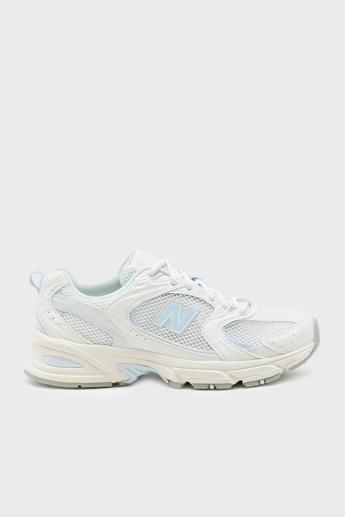 Bayan Ayakkabı U530CSD BEYAZ-MAVİ - Görsel 2