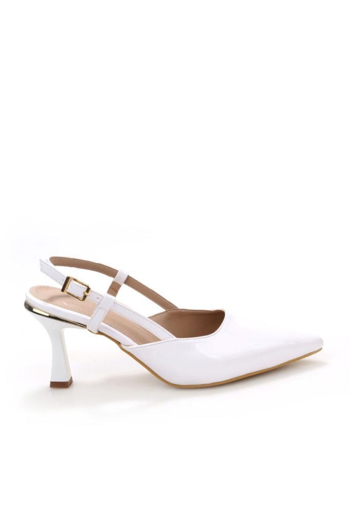 Pisagor Ps-32500 Kadın Arkası Açık Topuklu Ayakkabı - Görsel 2