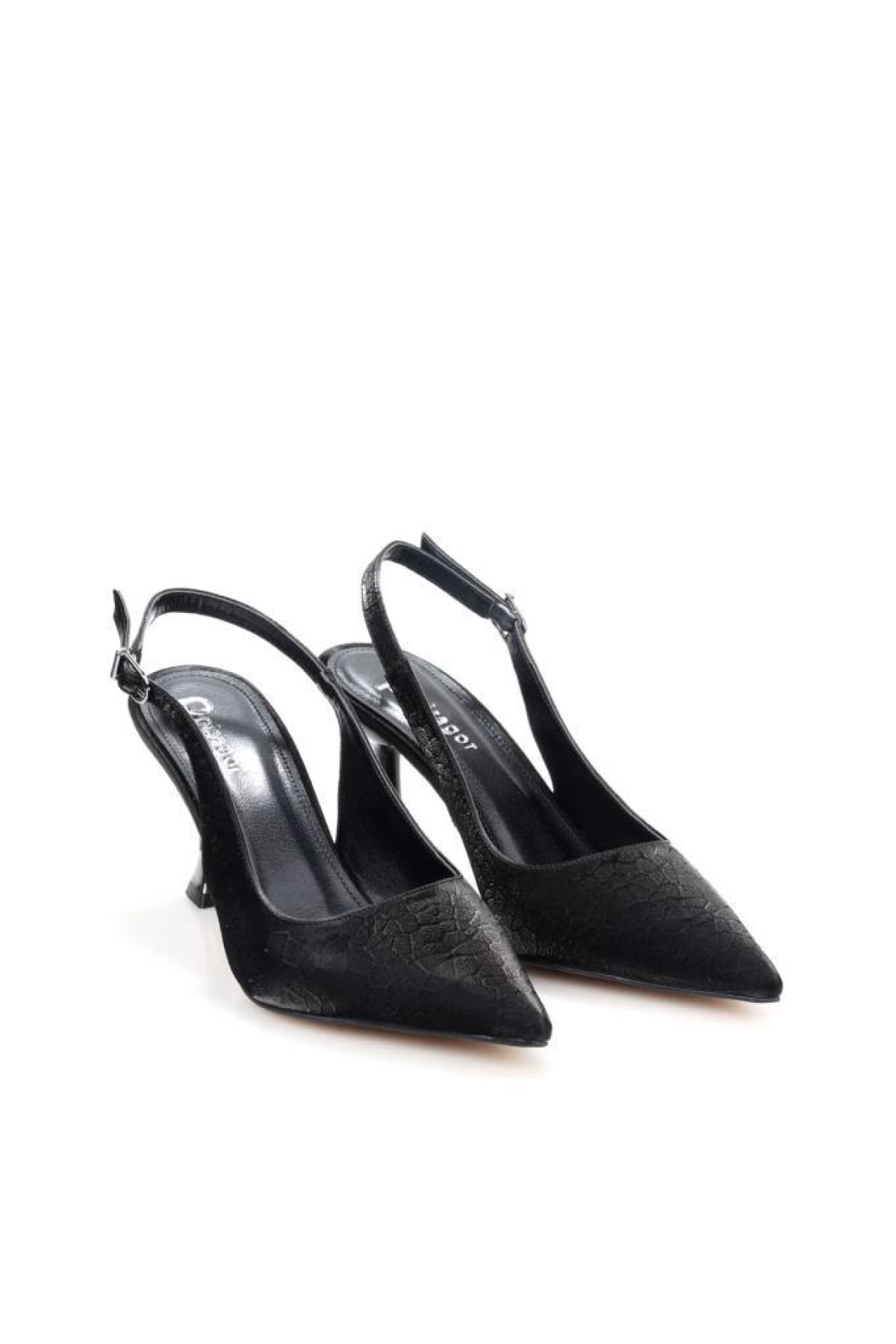 Pisagor Ps-32140 7 Cm Topuklu Kadın Stiletto Abiye Ayakkabı - Görsel 5