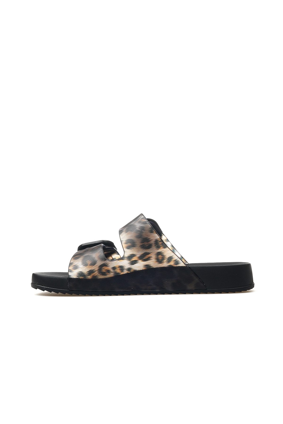 Habana Brıllo Leo Kadın Toka Detaylı Havuz-plaj-günlük Terlik 25y S10336 Siyah - Görsel 3