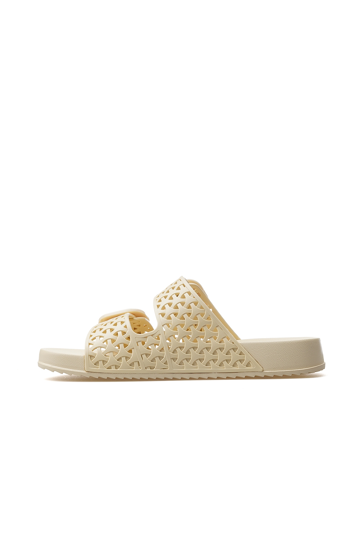 Habana Fersh Kadın Toka Detaylı Havuz-plaj-günlük Terlik 25y S10344 Fil Dişi - Görsel 3