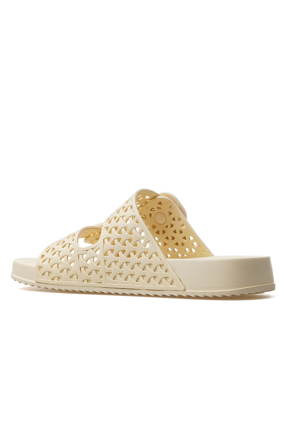 Habana Fersh Kadın Toka Detaylı Havuz-plaj-günlük Terlik 25y S10344 Fil Dişi - Görsel 4