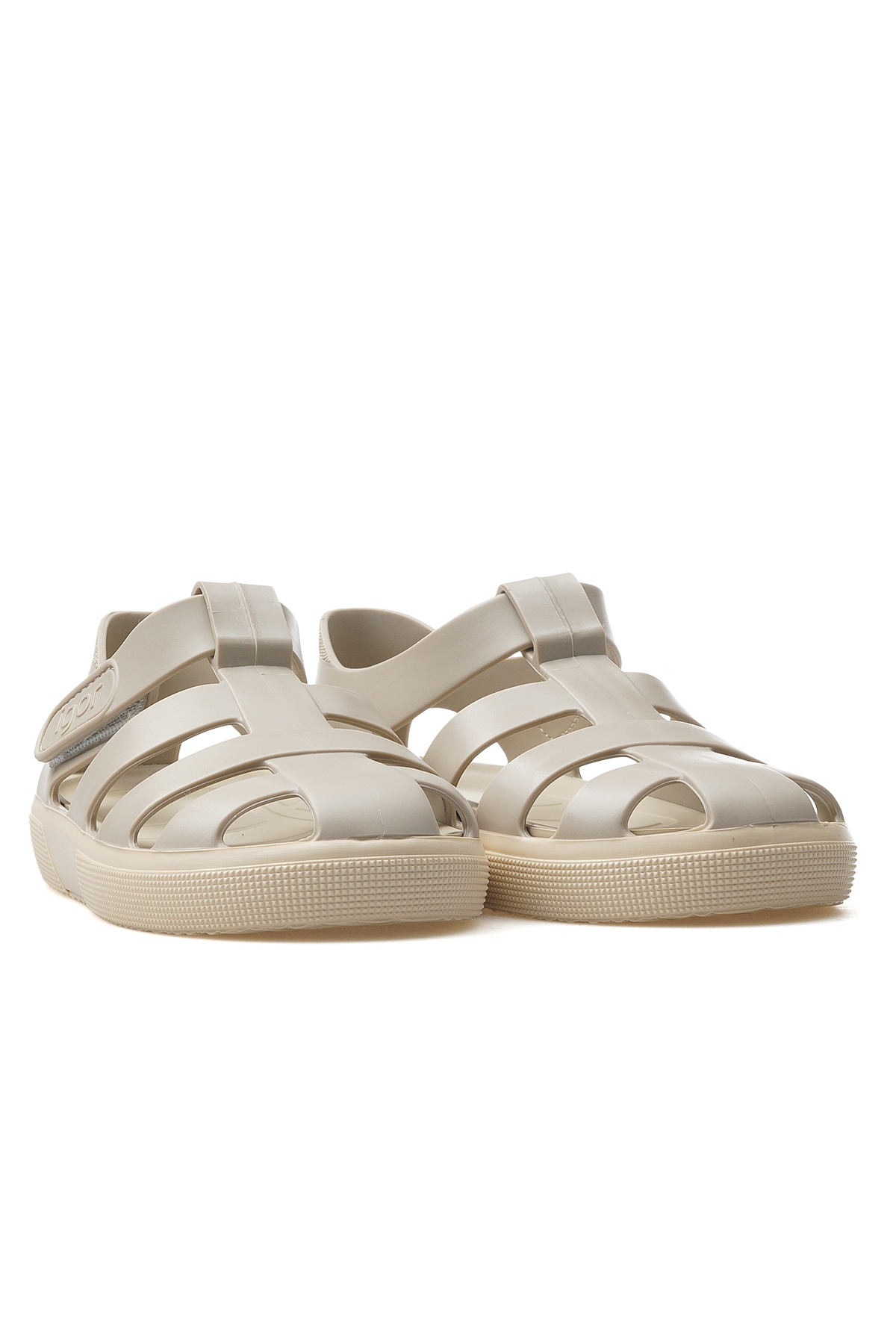 Bay Unısex Kaymaz Taban Çocuk Günlük Sandalet 25y S10340 Kemik - Görsel 6