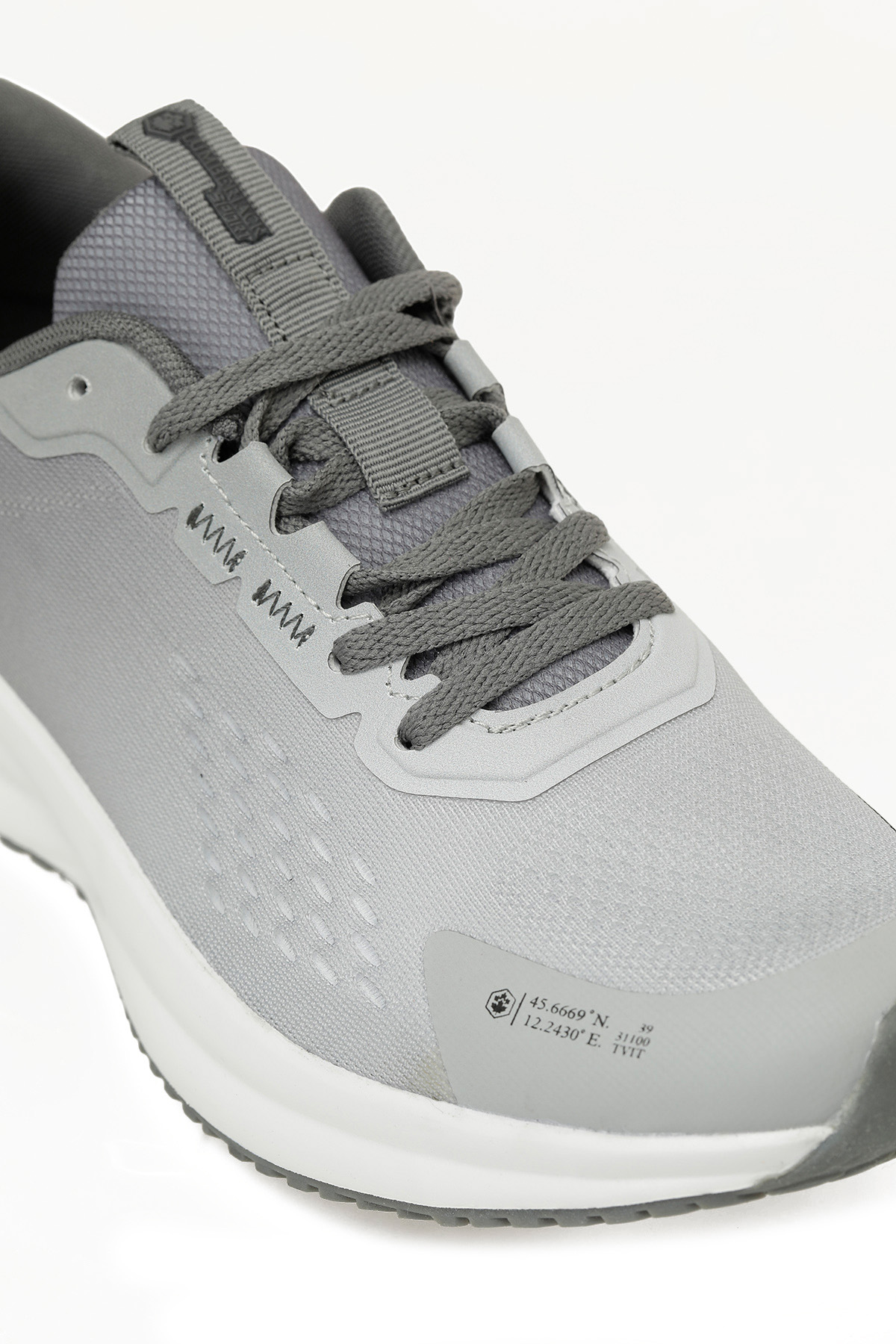 DAFFO 5PR Gri Kadın Koşu Ayakkabısı - Görsel 8