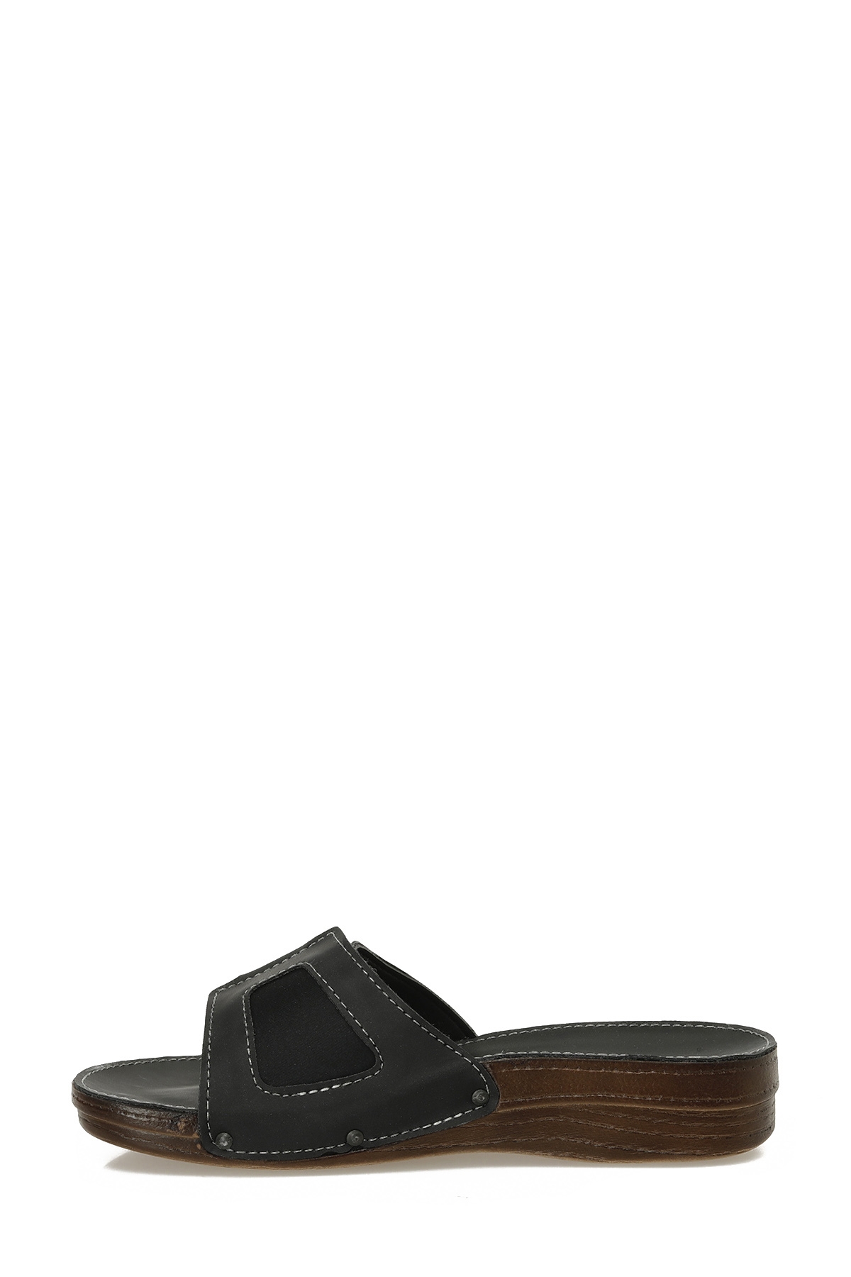 Polaris 607035.Z5PR Siyah Kadın Terlik - Görsel 4