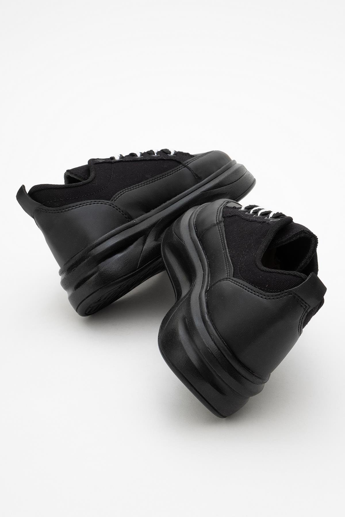 Kadın Anorak Spor Ayakkabı SİYAH SİYAH - Görsel 5