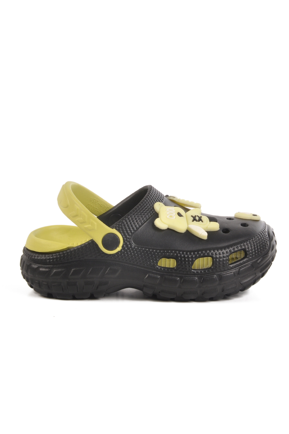 Aspor Siyah Eva Unisex Çocuk Sabo Terlik - Görsel 2