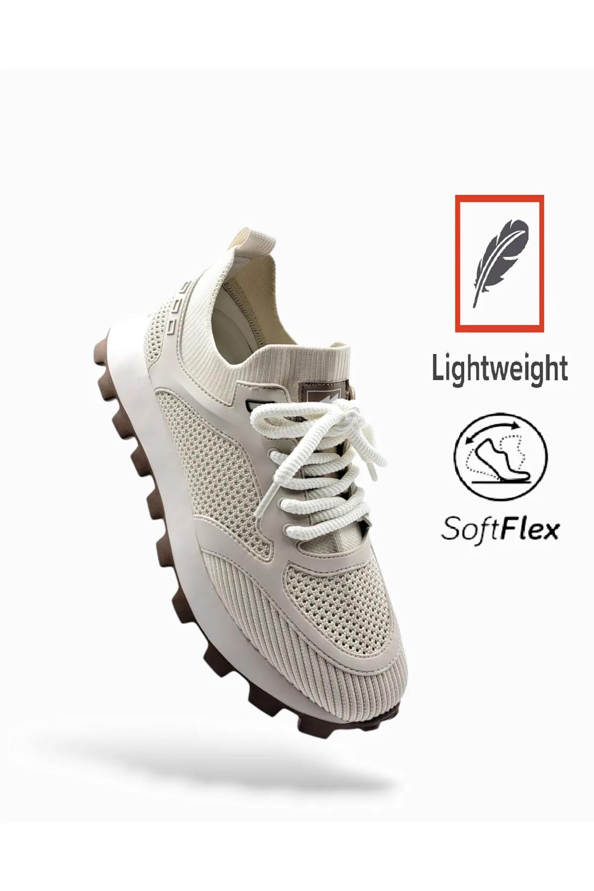 Hafif Rahat Yazlık Fileli Triko Taban Erkek Ayakkabı 21326 - Görsel 6