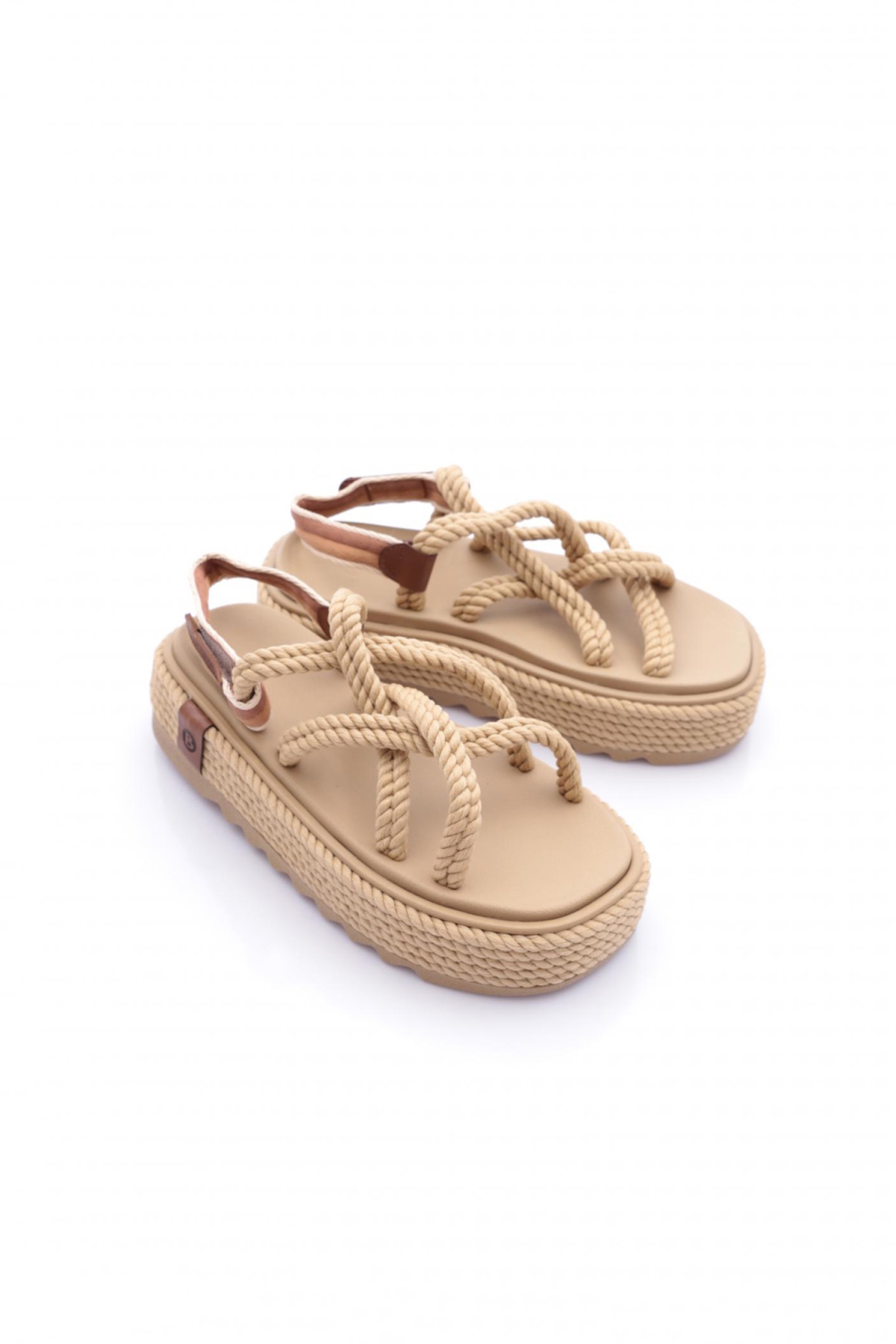 Chunky Platform Kadın Halat Sandalet - Görsel 3