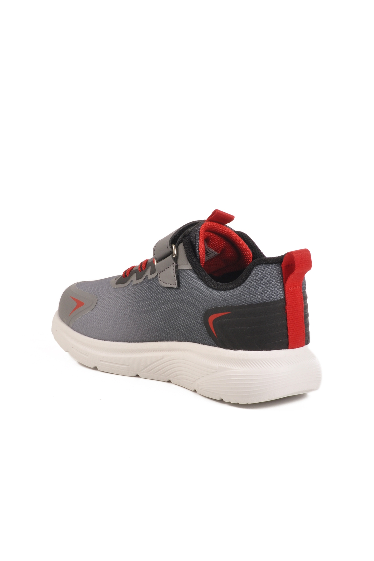 Siyah Cırtlı Fileli Unisex Çocuk Spor Ayakkabı Aster F - Görsel 5