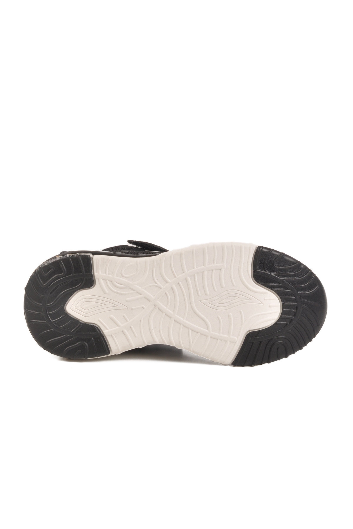 Siyah Cırtlı Fileli Erkek Çocuk Spor Ayakkabı Ukon F - Görsel 6