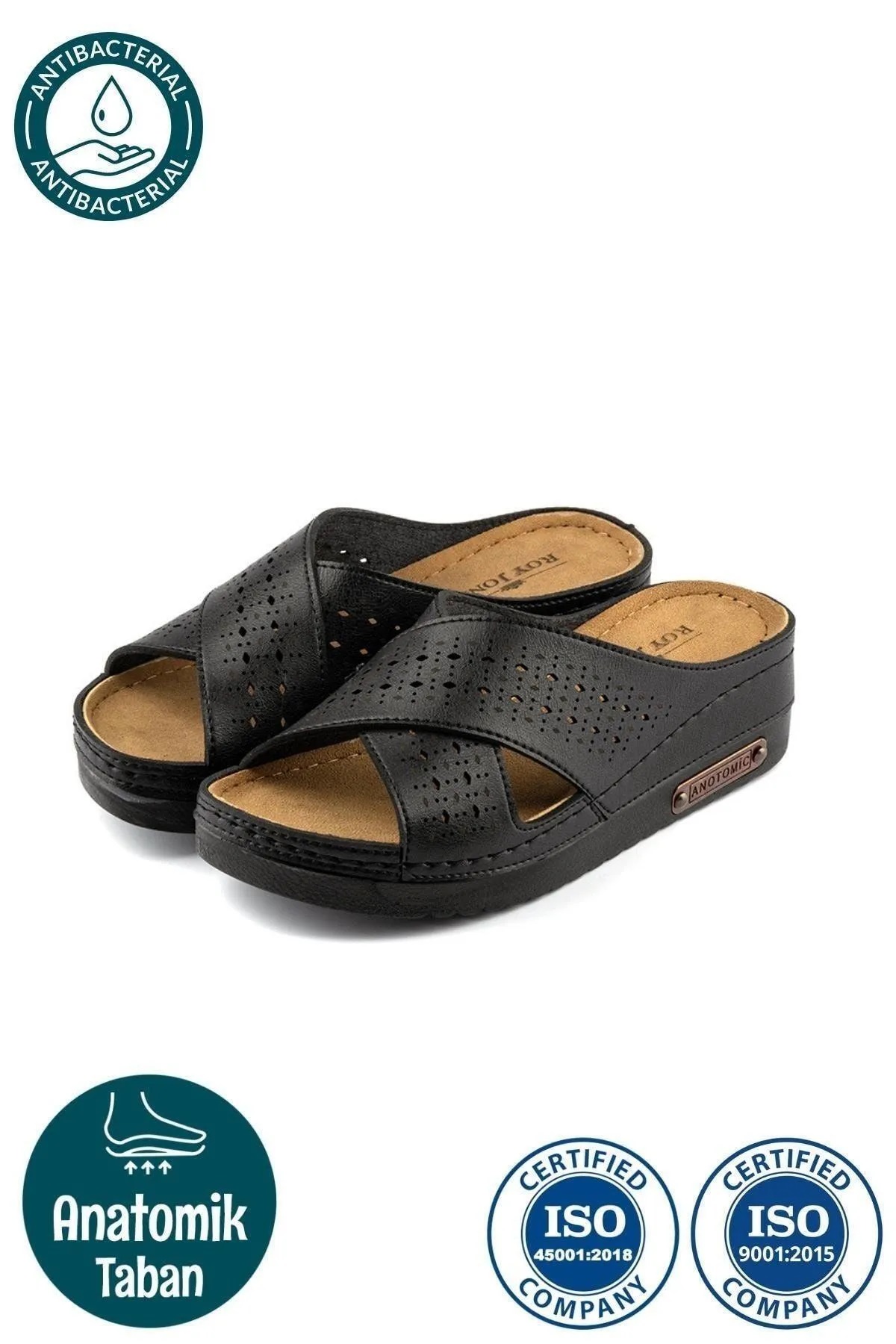 3025 Ortopedik Yumuşak Tabanlı Kadın Terlik - Görsel 3