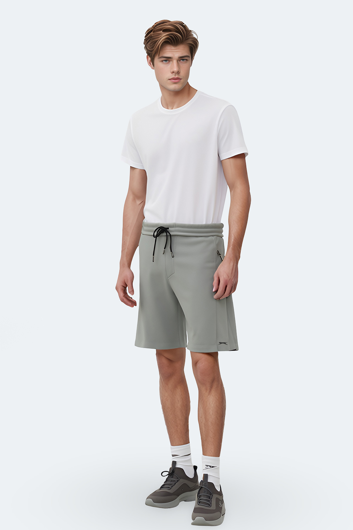 Slazenger VILTE Erkek Şort Su Yeşili
