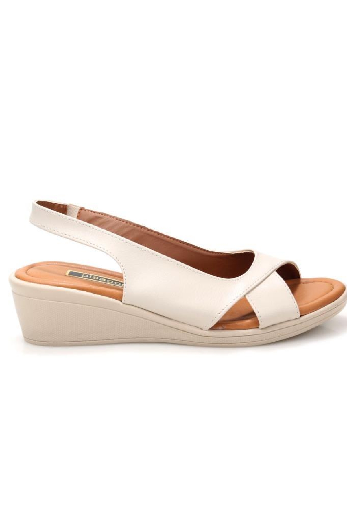 Pisagor Ps-33260 Kadın Günlük Dolgu Taban Sandalet - Görsel 2