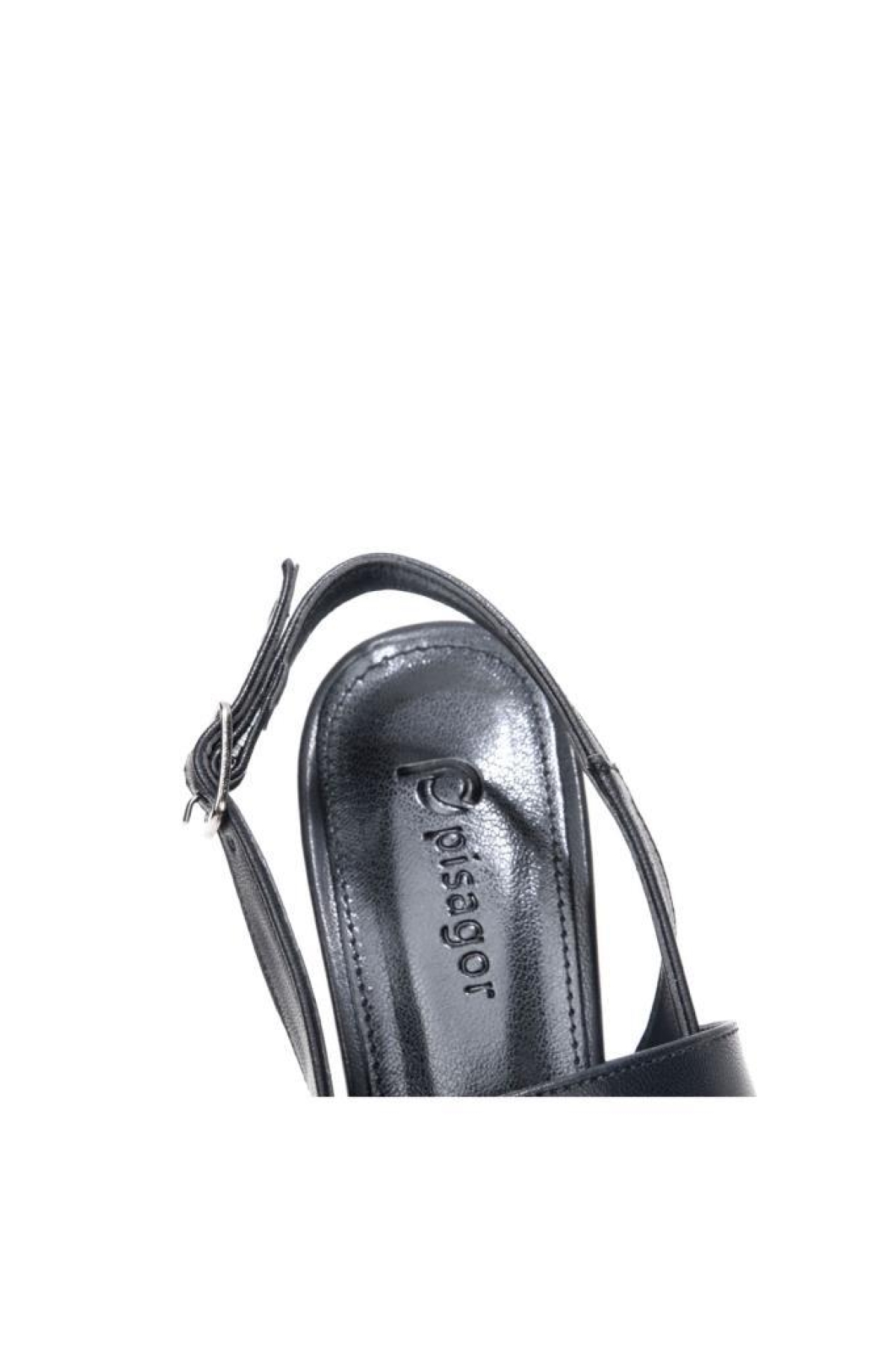 Pisagor Ps-32670 Kadın Arkası Açık Topuklu Ayakkabı - Görsel 5