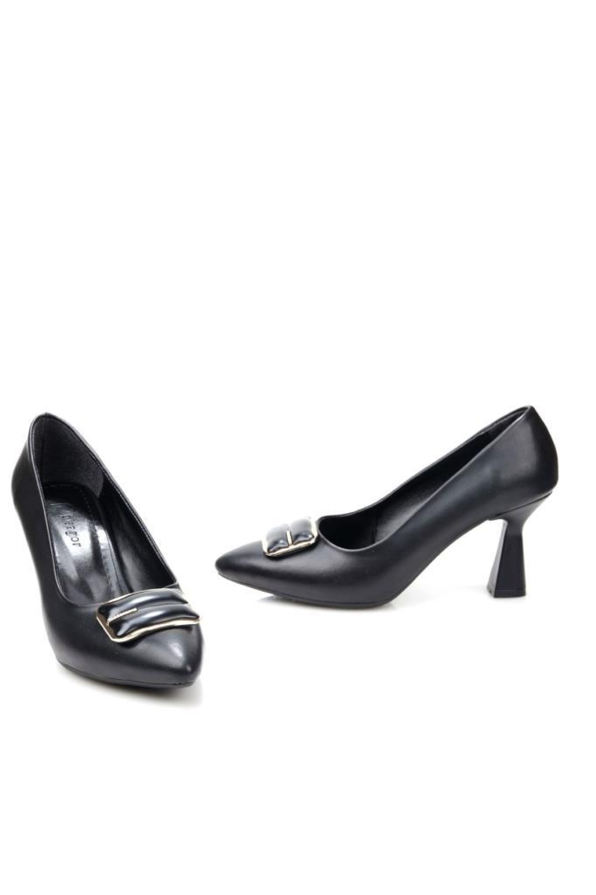 Pisagor Ps-32550 7,5 Cm Topuklu Kadın Stiletto Ayakkabı - Görsel 4