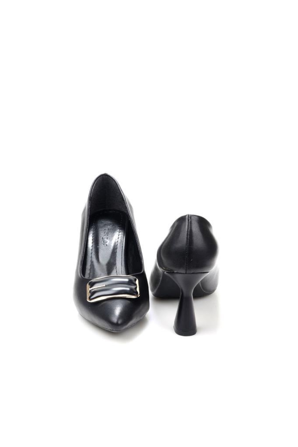 Pisagor Ps-32550 7,5 Cm Topuklu Kadın Stiletto Ayakkabı - Görsel 6