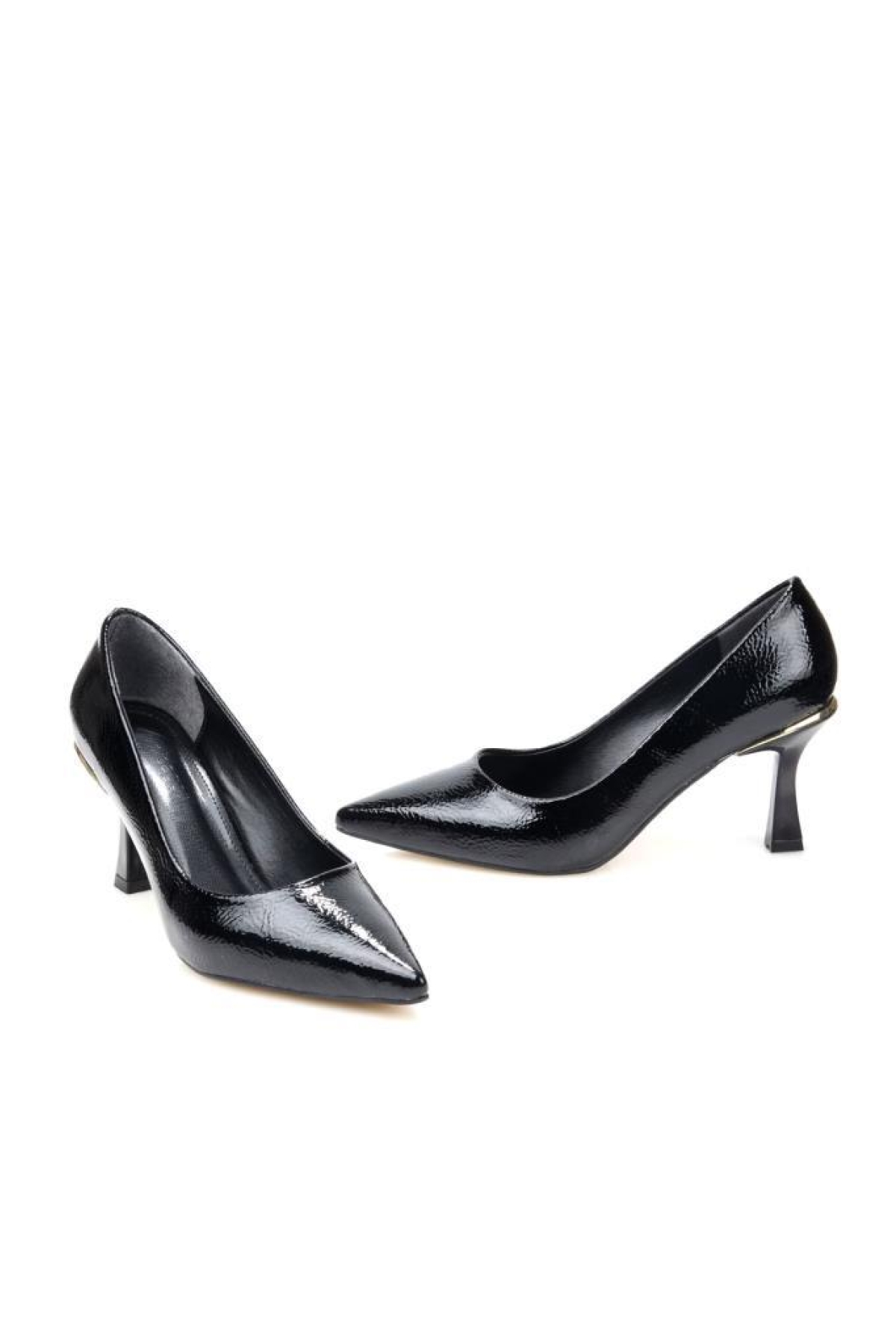 Pisagor Ps-32790 7,5 Cm Topuklu Kadın Stiletto Ayakkabı - Görsel 4