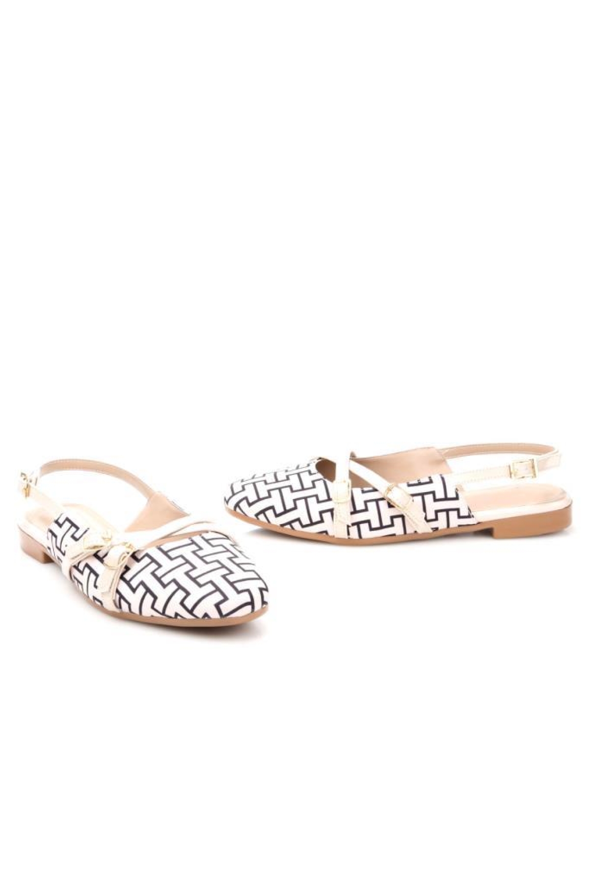 Pisagor Ps-32780 Günlük Kadın Babet Ayakkabı - Görsel 4