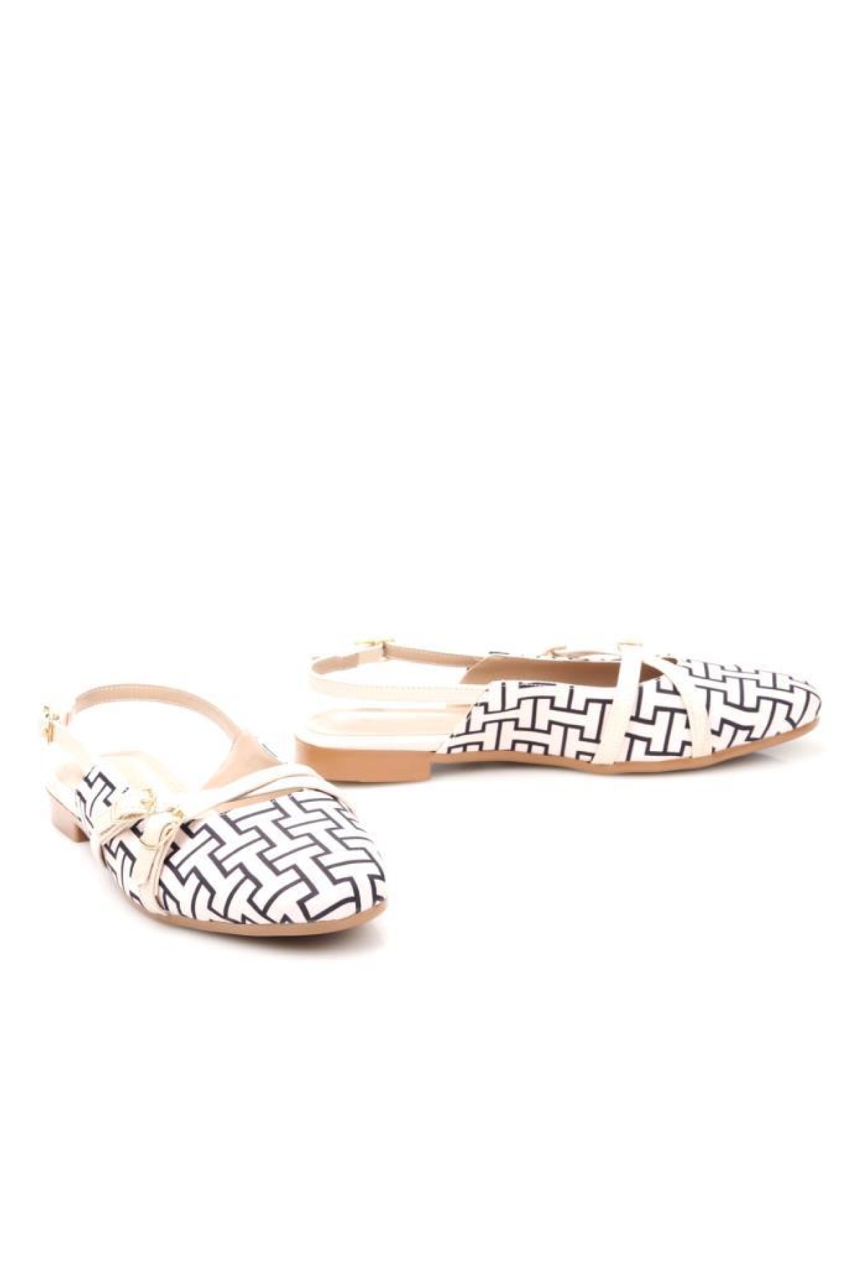 Pisagor Ps-32780 Günlük Kadın Babet Ayakkabı - Görsel 5